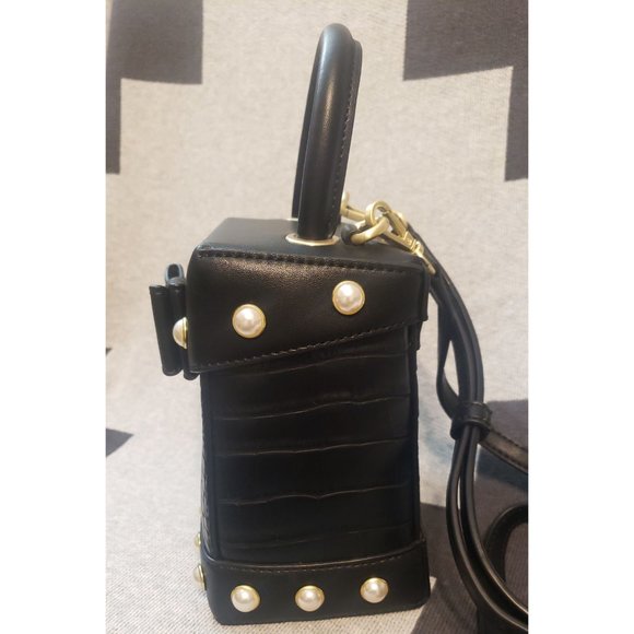 Sam Edelman Charlie Croc Box Bag - Picture 4 of 10